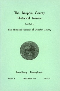 Dauphin County Historical Review, December 1953
