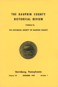 Dauphin County Historical Review, December 1959