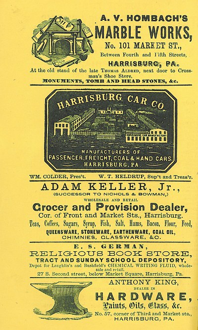 1863-64 - Hombach, Colder, Keller, German, King