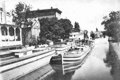 Pennsylvania Canal at Liverpool, c1885
