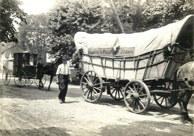 Sherman Fertig's Covered Wagon