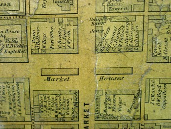 1850 Map - Market Square